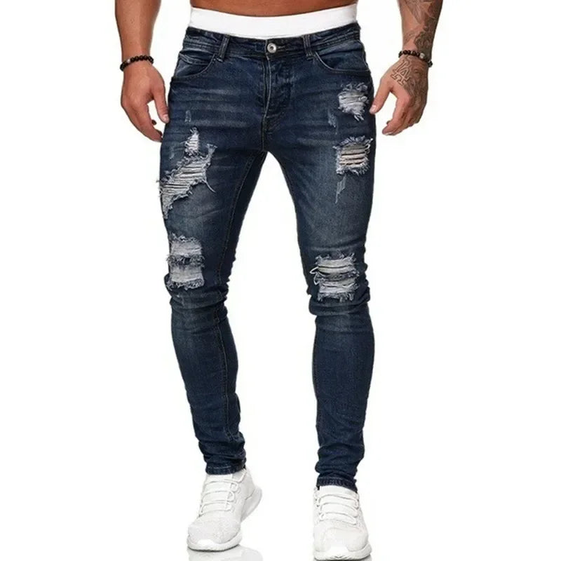 Ripped Slim Fit Jeans