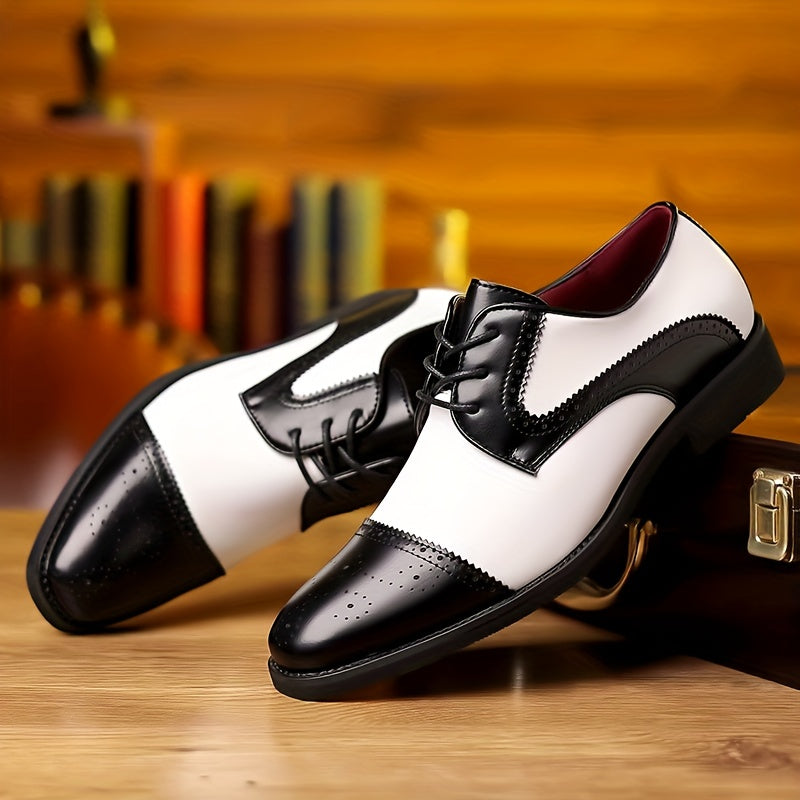 Mens Ombre Gradient Oxford Shoes