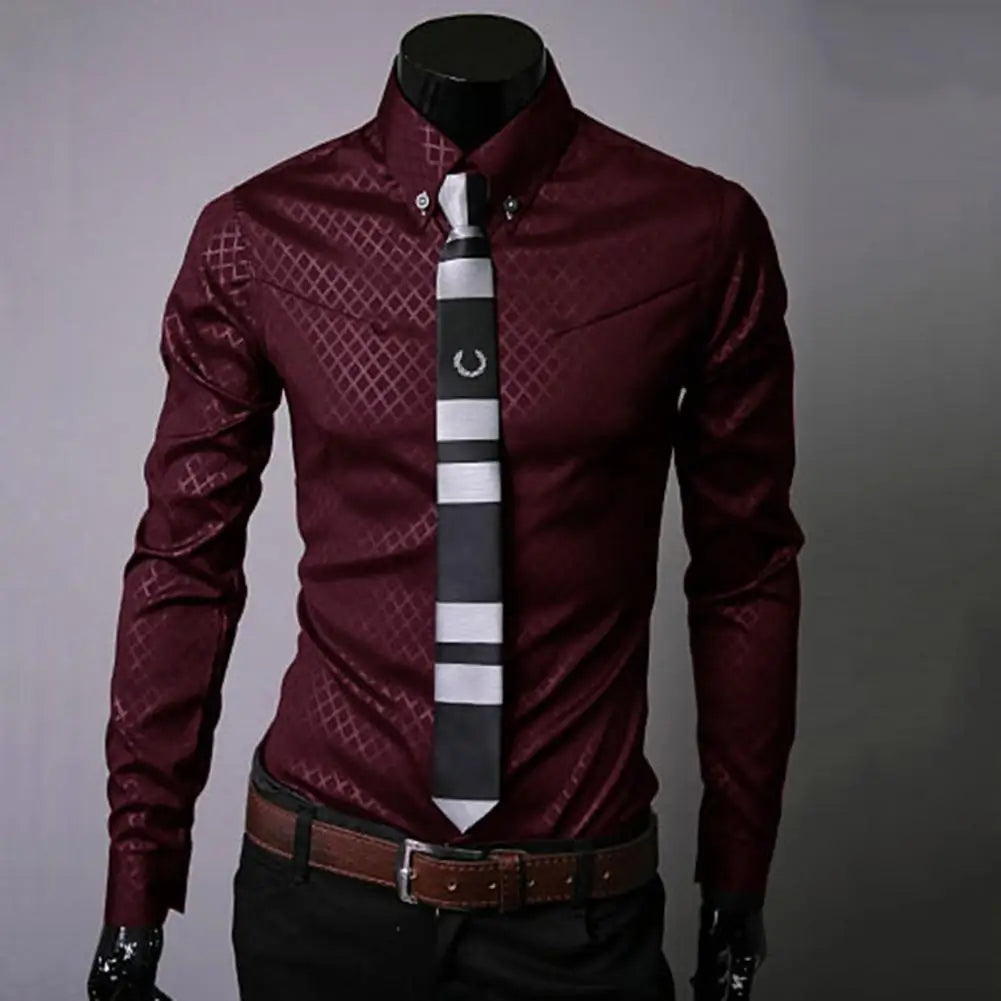 Turn-down Collar Luxury Shirt