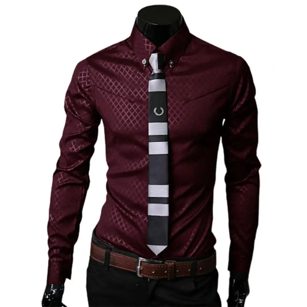 Turn-down Collar Luxury Shirt