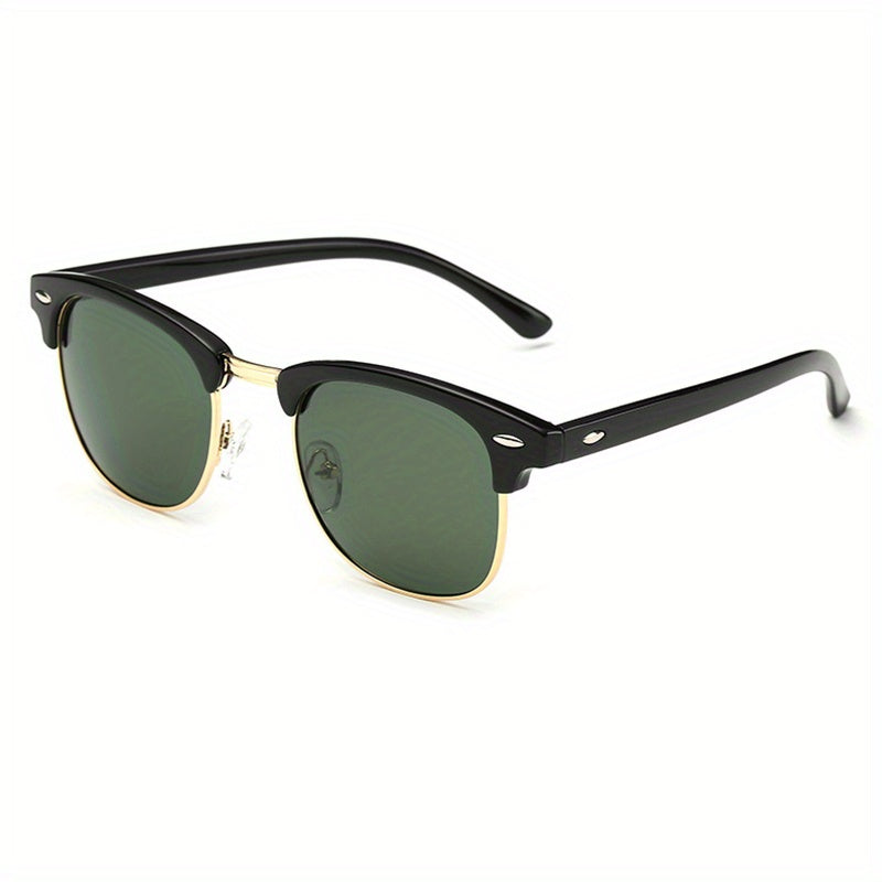 Retro Eyebrow Design Polarized Sunglasses