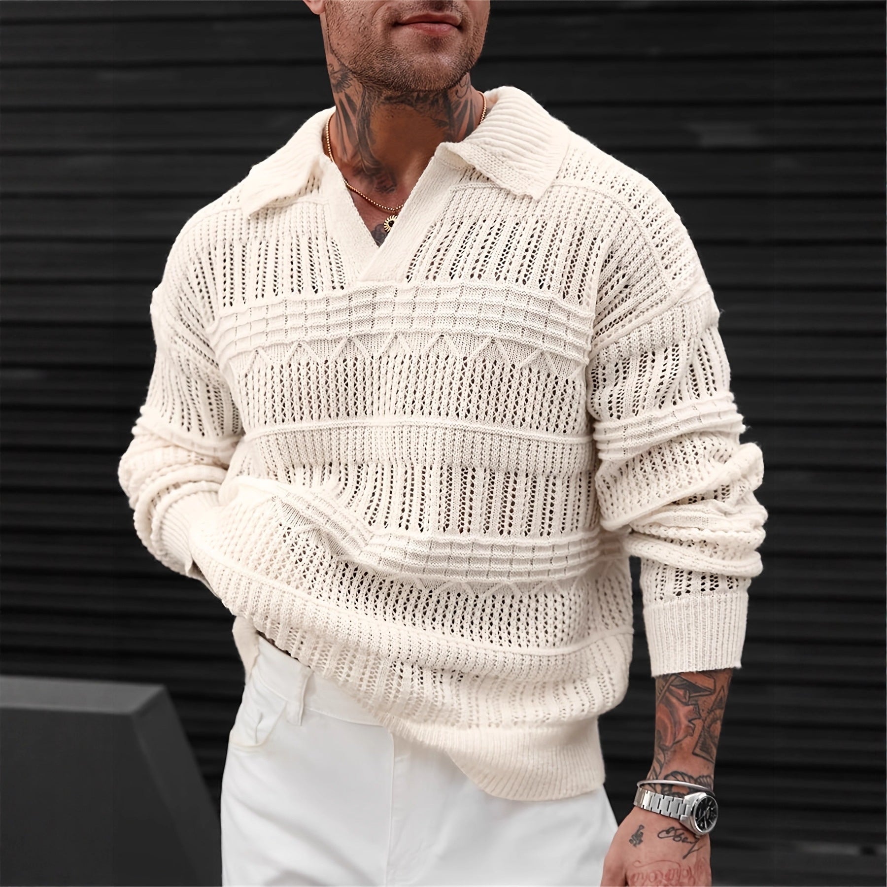 V-neck Knitwear