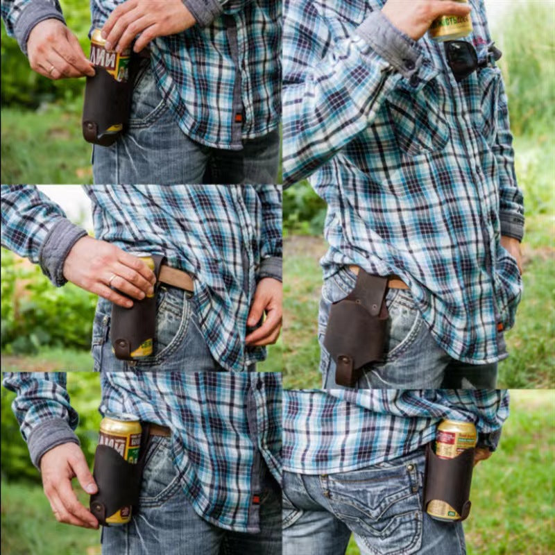 Beer Bottle Leather Case