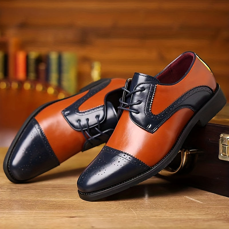 Mens Ombre Gradient Oxford Shoes