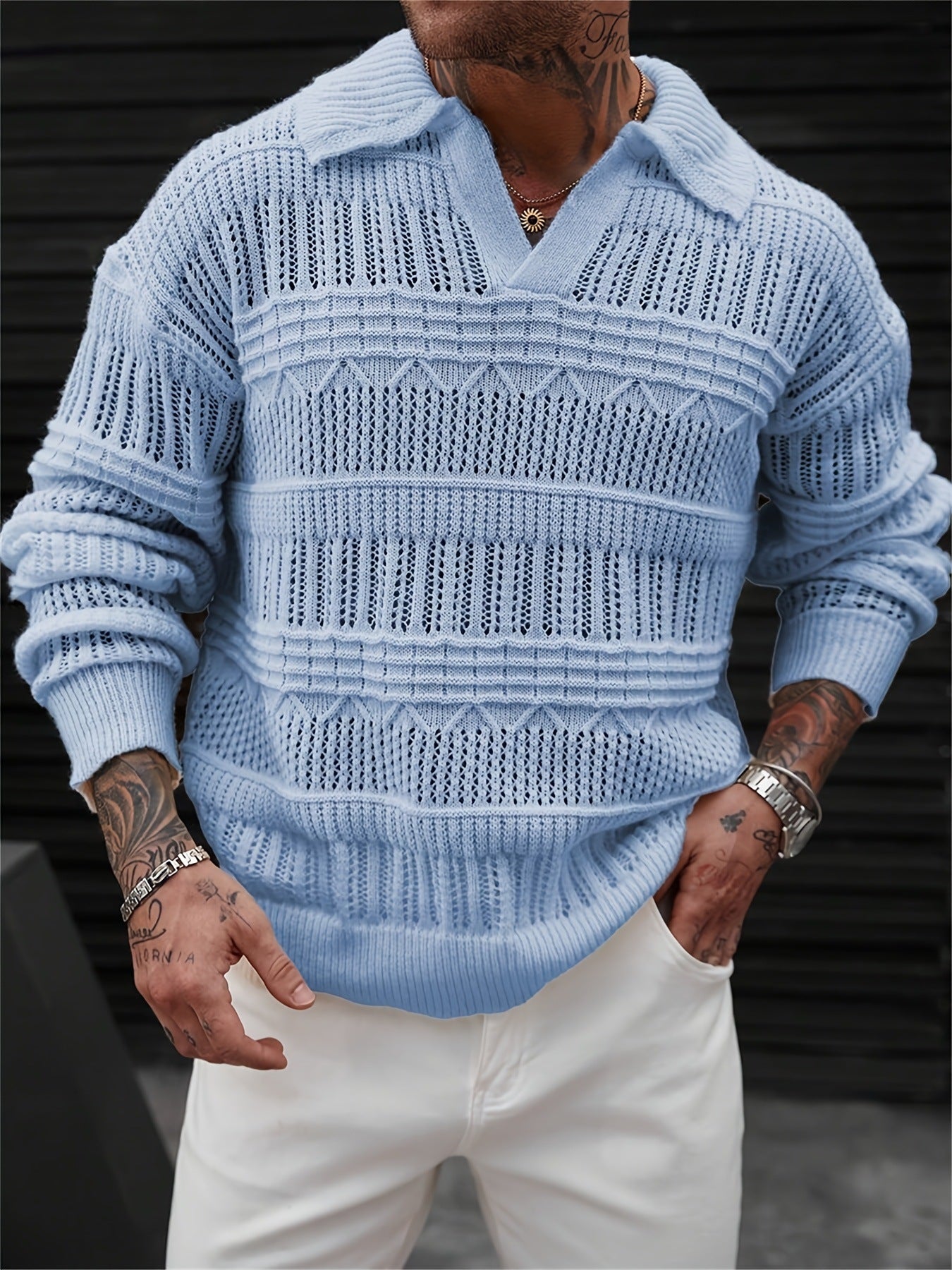 V-neck Knitwear