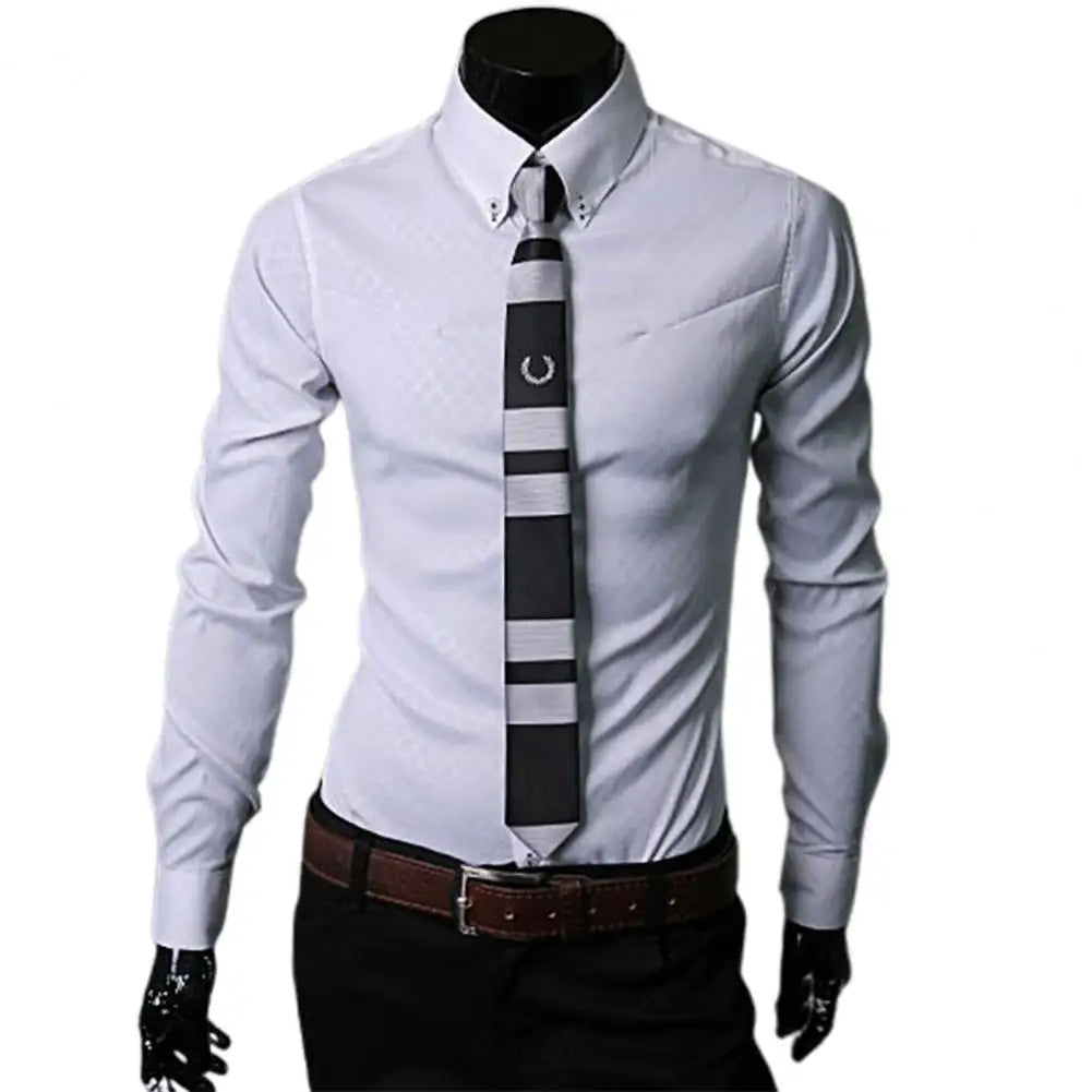 Turn-down Collar Luxury Shirt