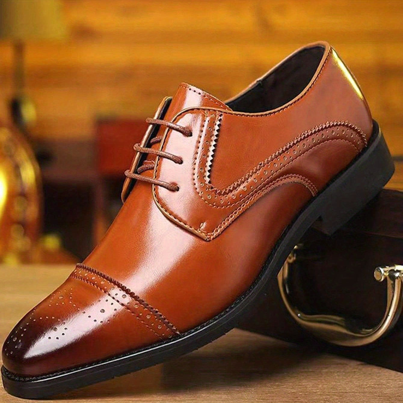 Mens Ombre Gradient Oxford Shoes