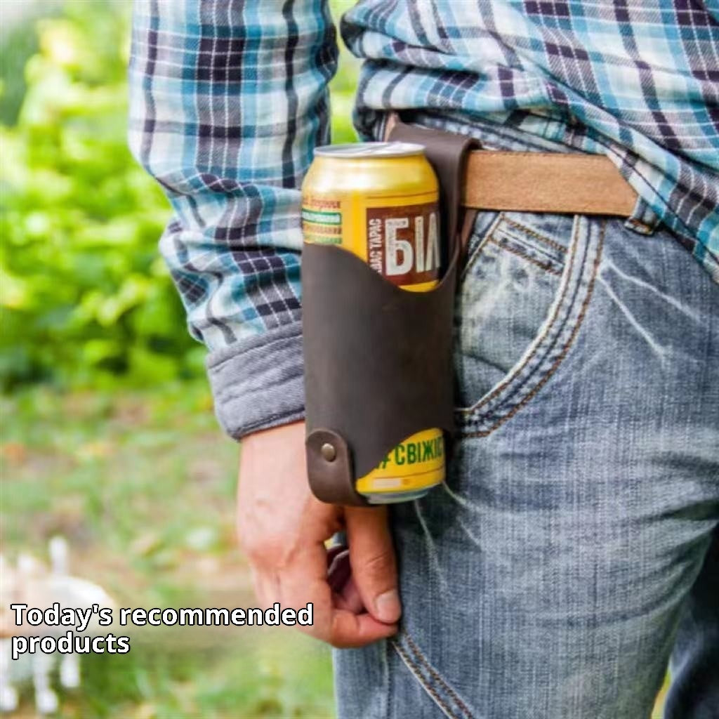 Beer Bottle Leather Case