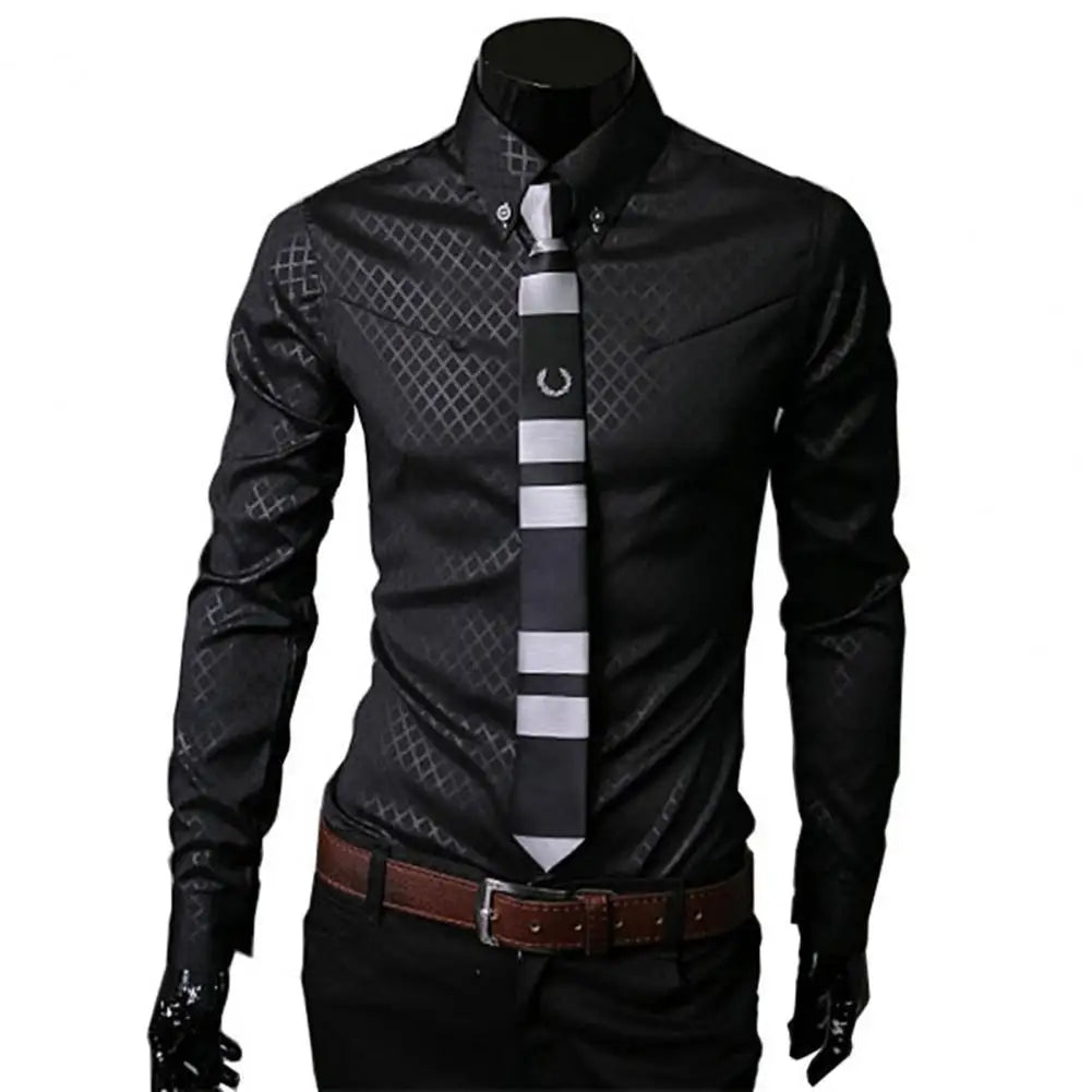 Turn-down Collar Luxury Shirt