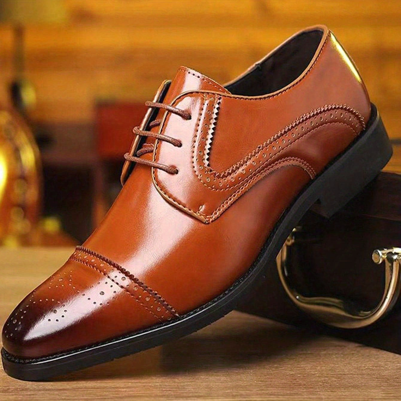 Mens Ombre Gradient Oxford Shoes