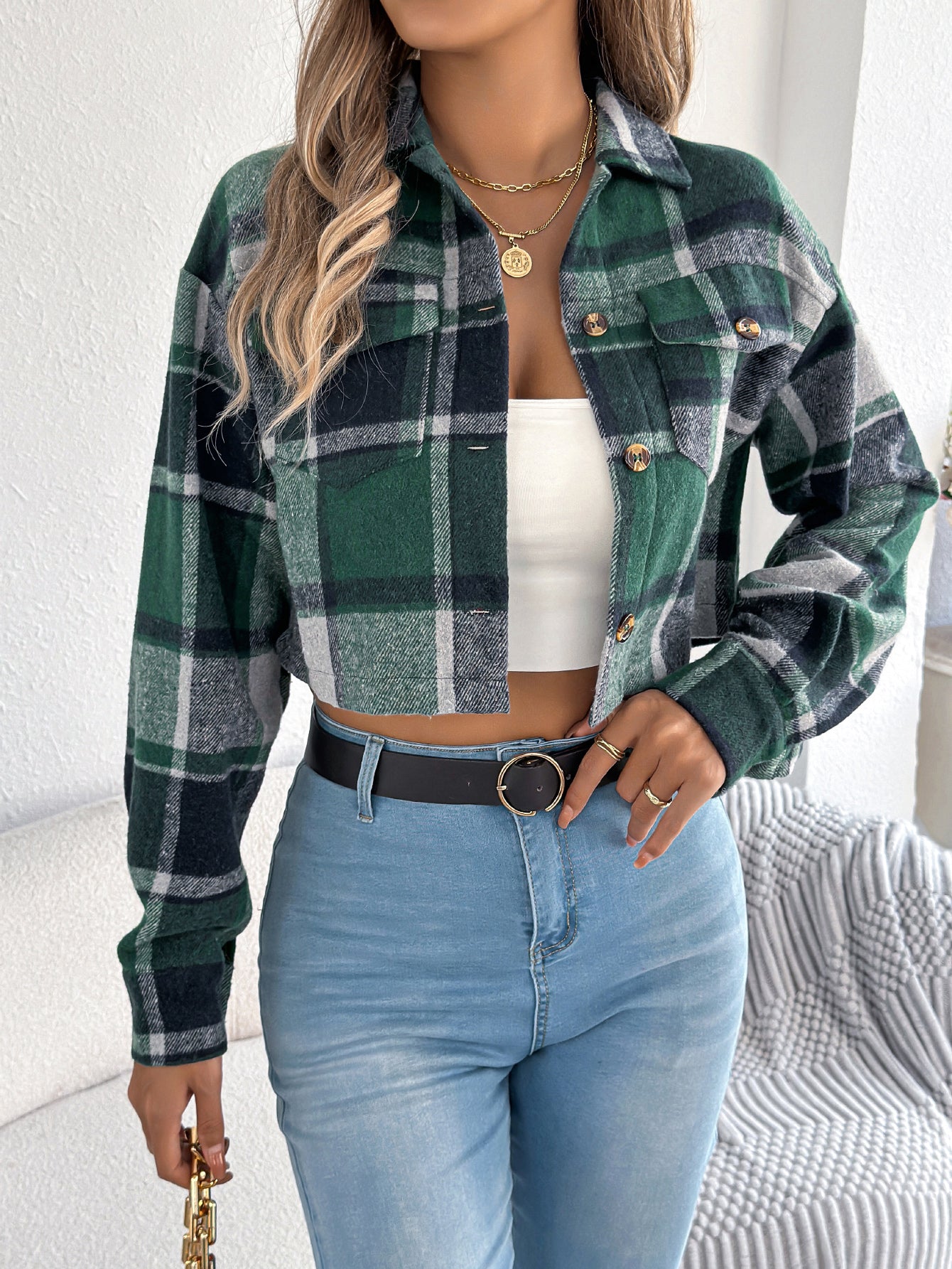 Plaid Tweed