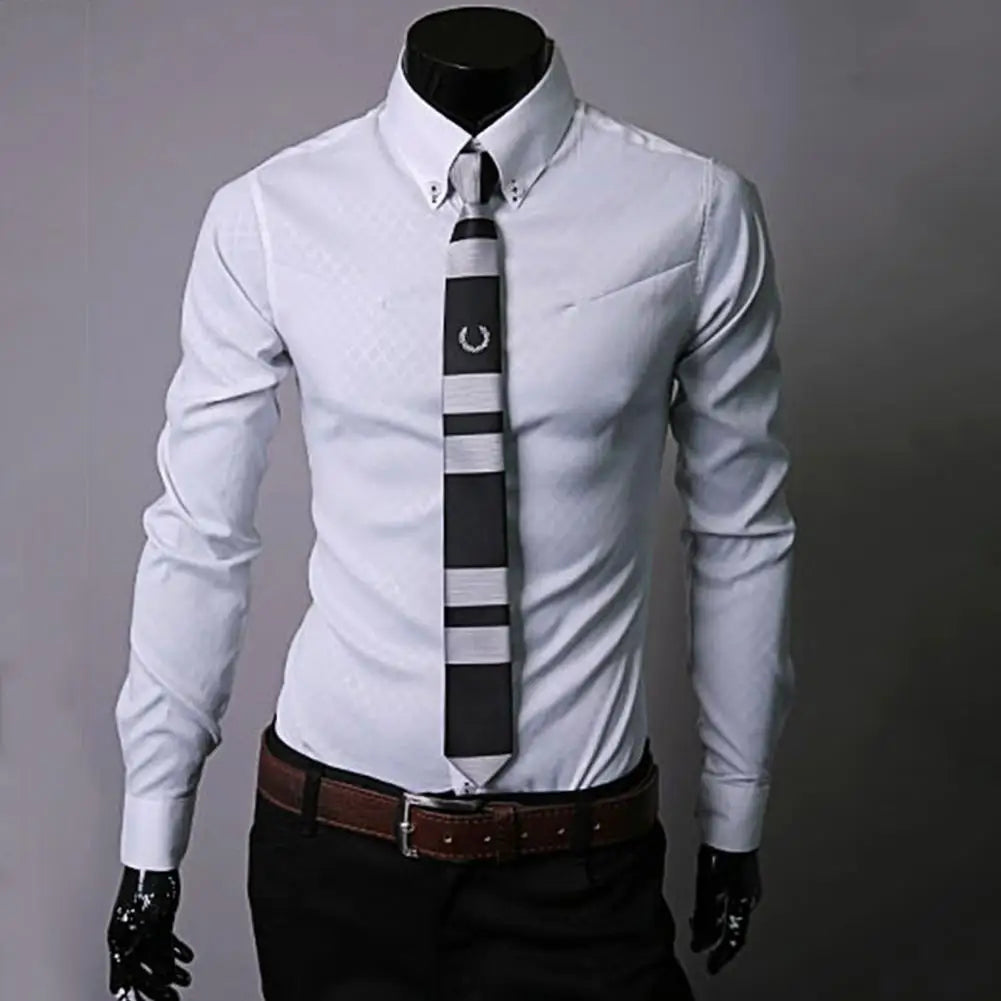 Turn-down Collar Luxury Shirt