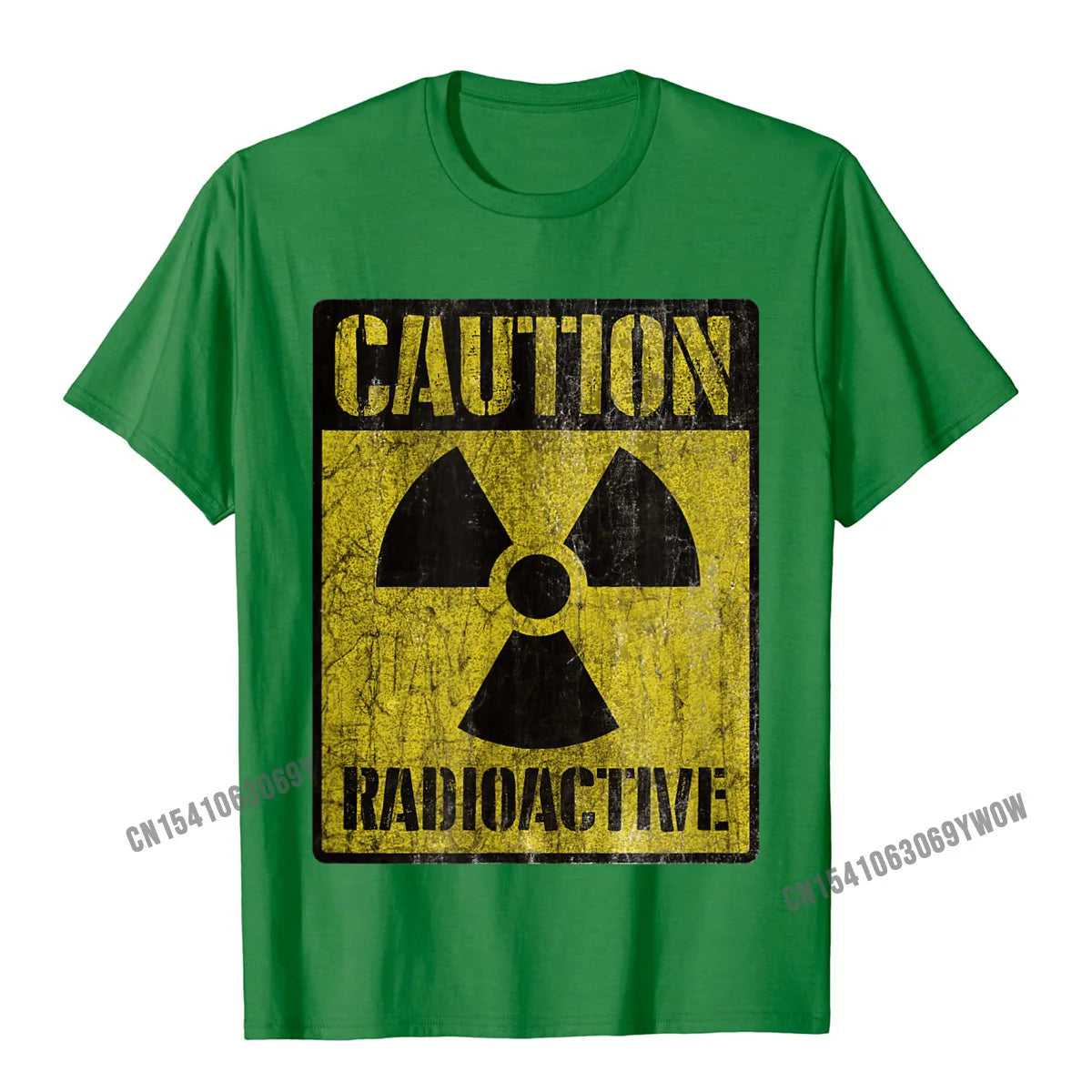 Grunge Caution Radioactive Tshirt