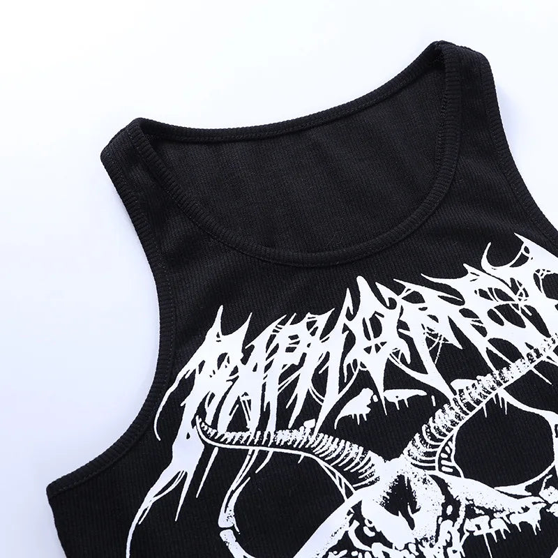 Grunge Goat Women's Crop Top