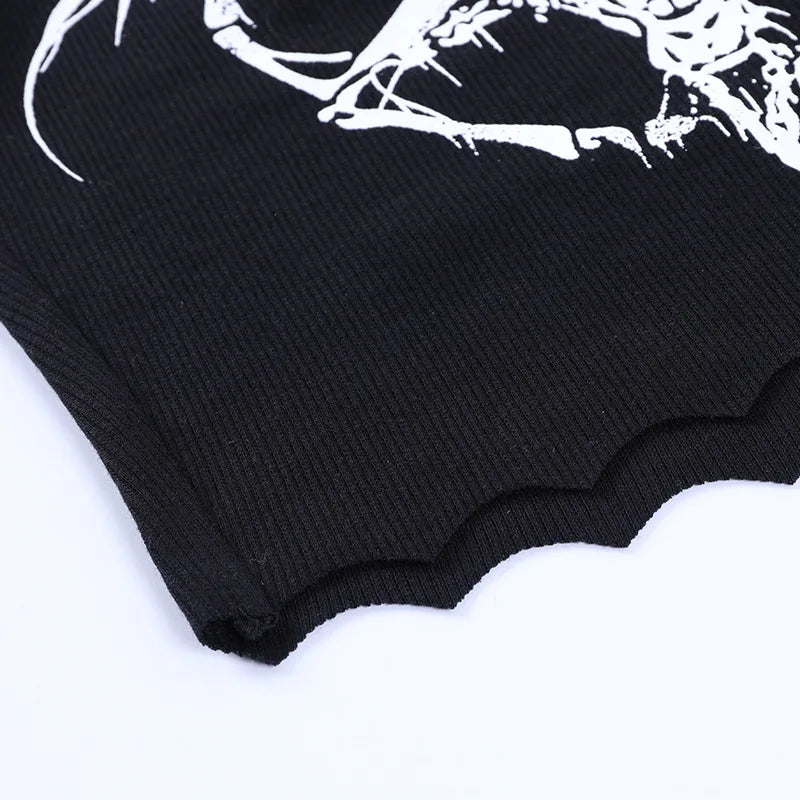 Grunge Goat Women's Crop Top