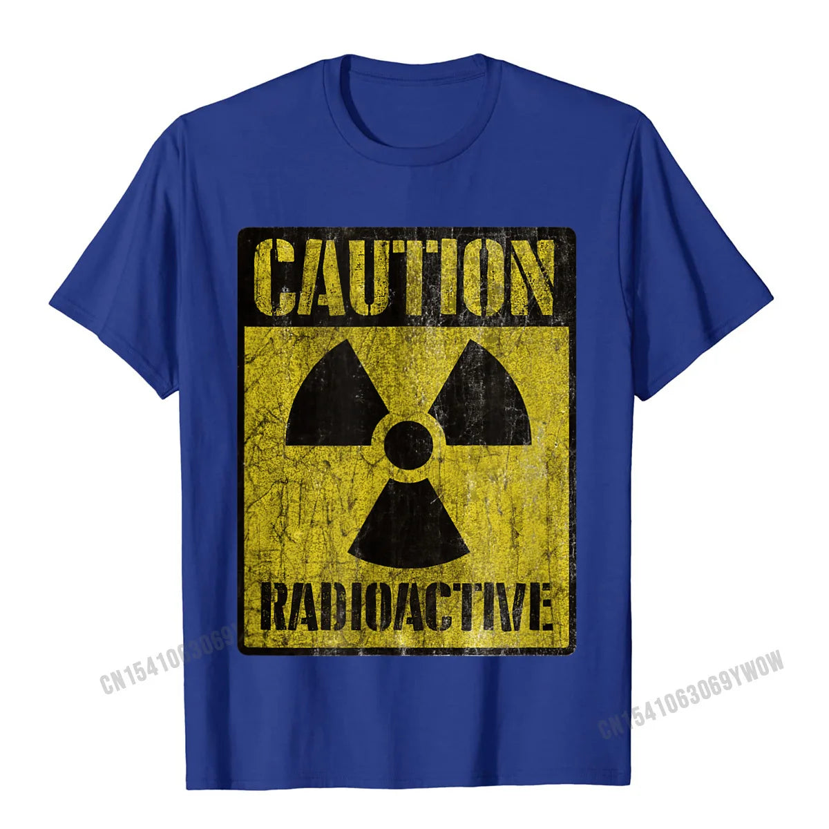 Grunge Caution Radioactive Tshirt