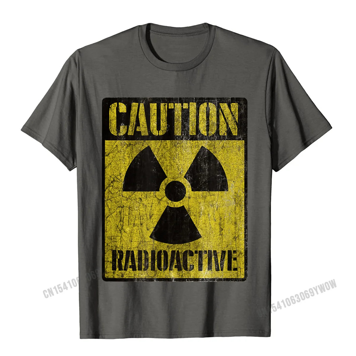 Grunge Caution Radioactive Tshirt