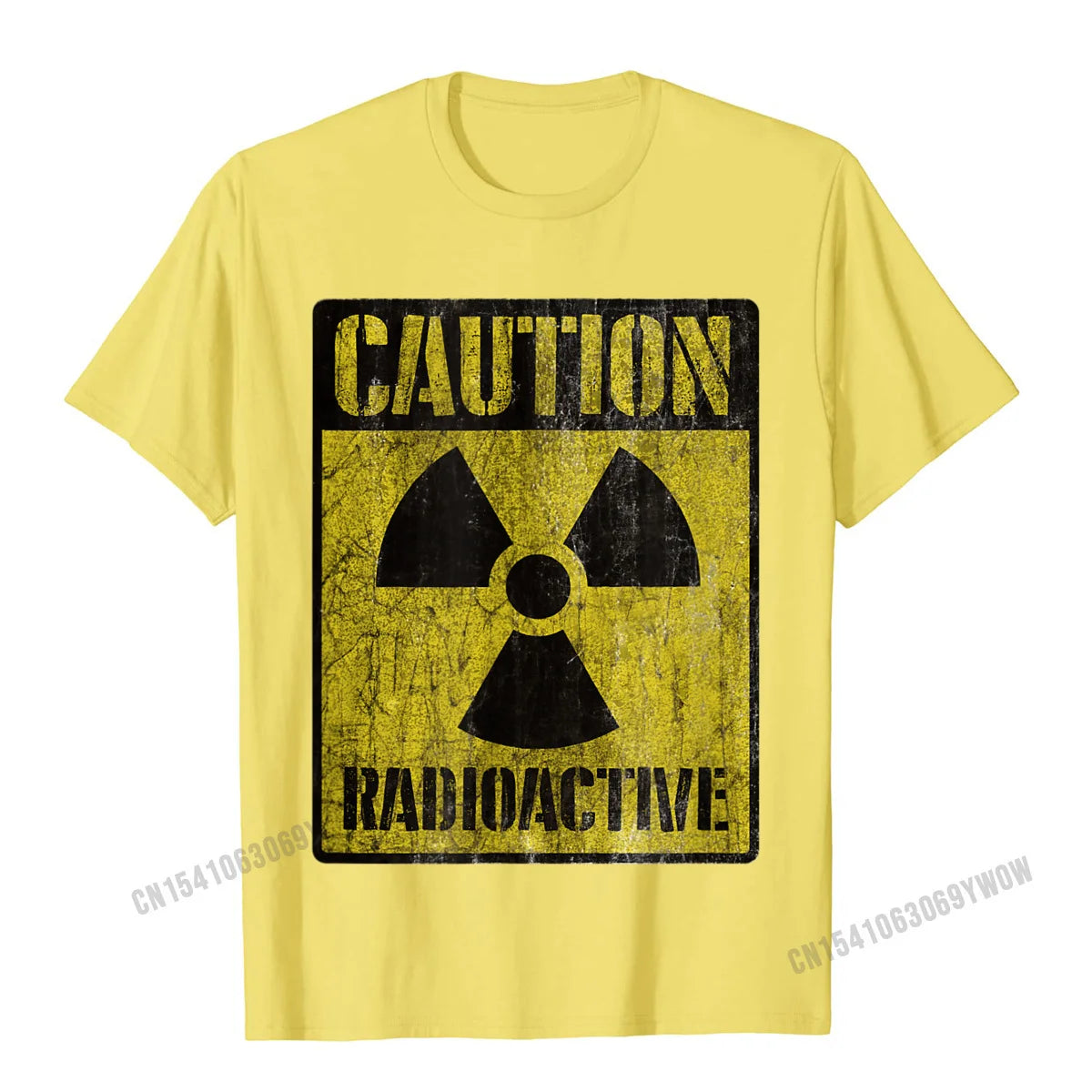 Grunge Caution Radioactive Tshirt