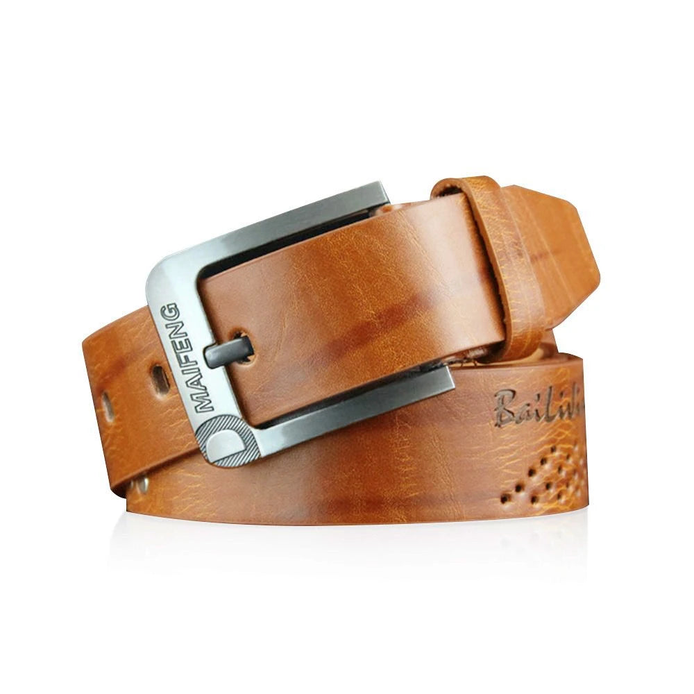 Genuine Leather Men's Belt