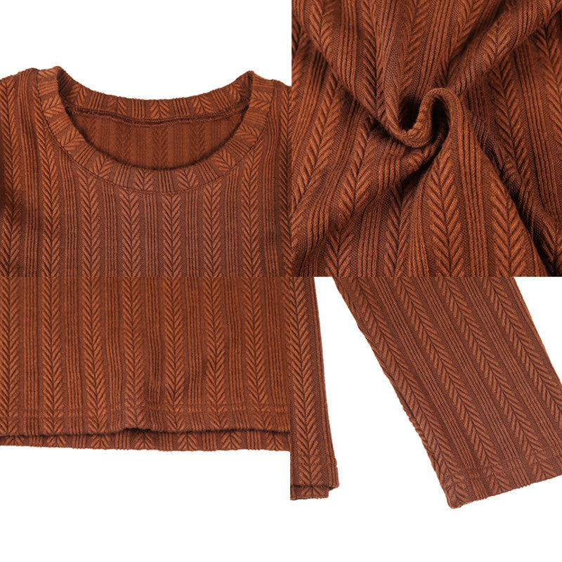 O-Neck Casual Slim Fit Pullover
