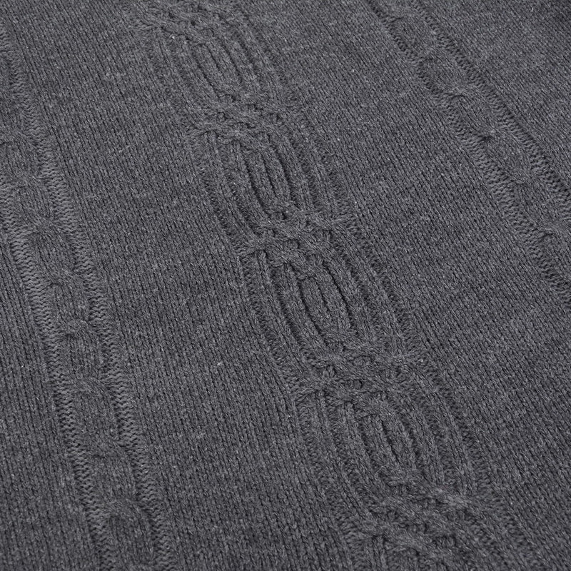 Men's Turtleneck Sweater Retro Knitted