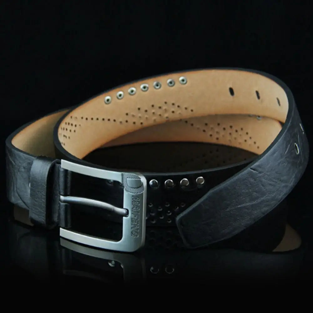 Genuine Leather Men's Belt