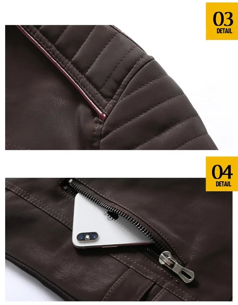 Casual Leather Jacket