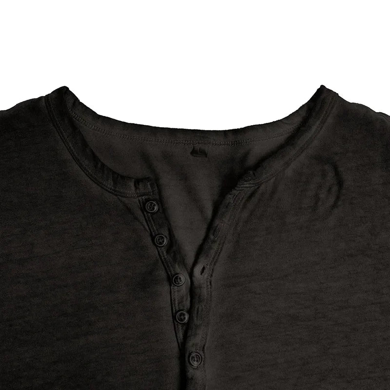 Vintage Mens Henley Shirt