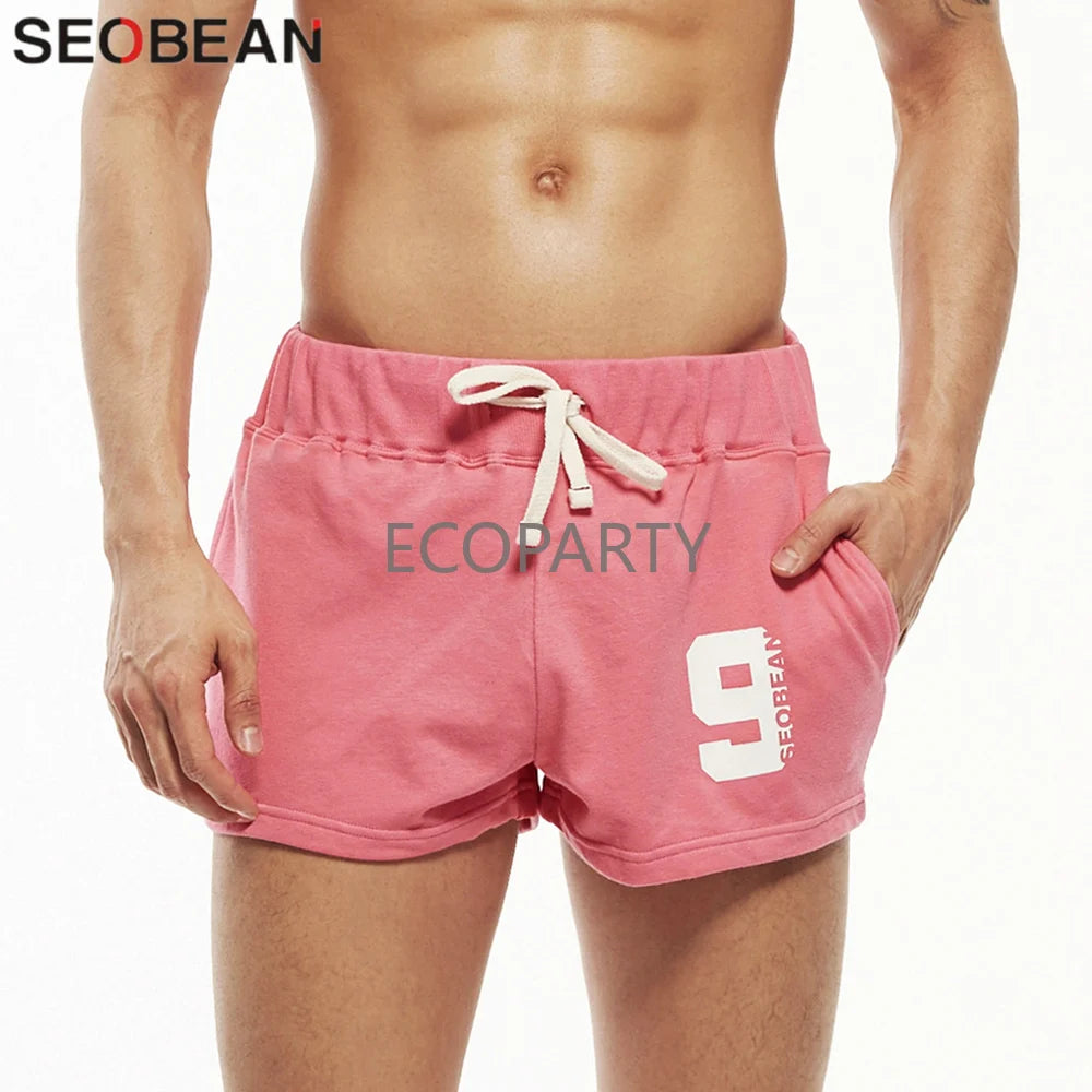 Mens Casual Cotton Shorts Cotton