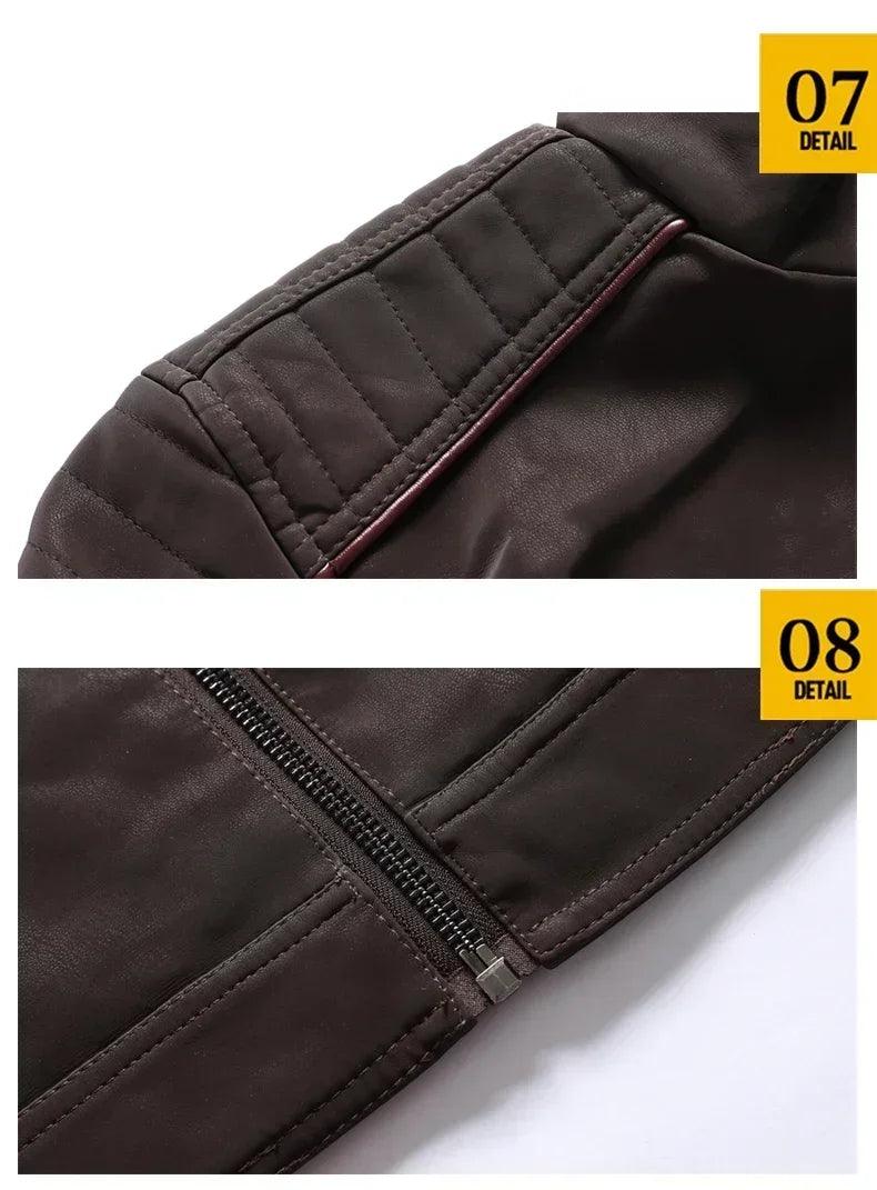 Casual Leather Jacket