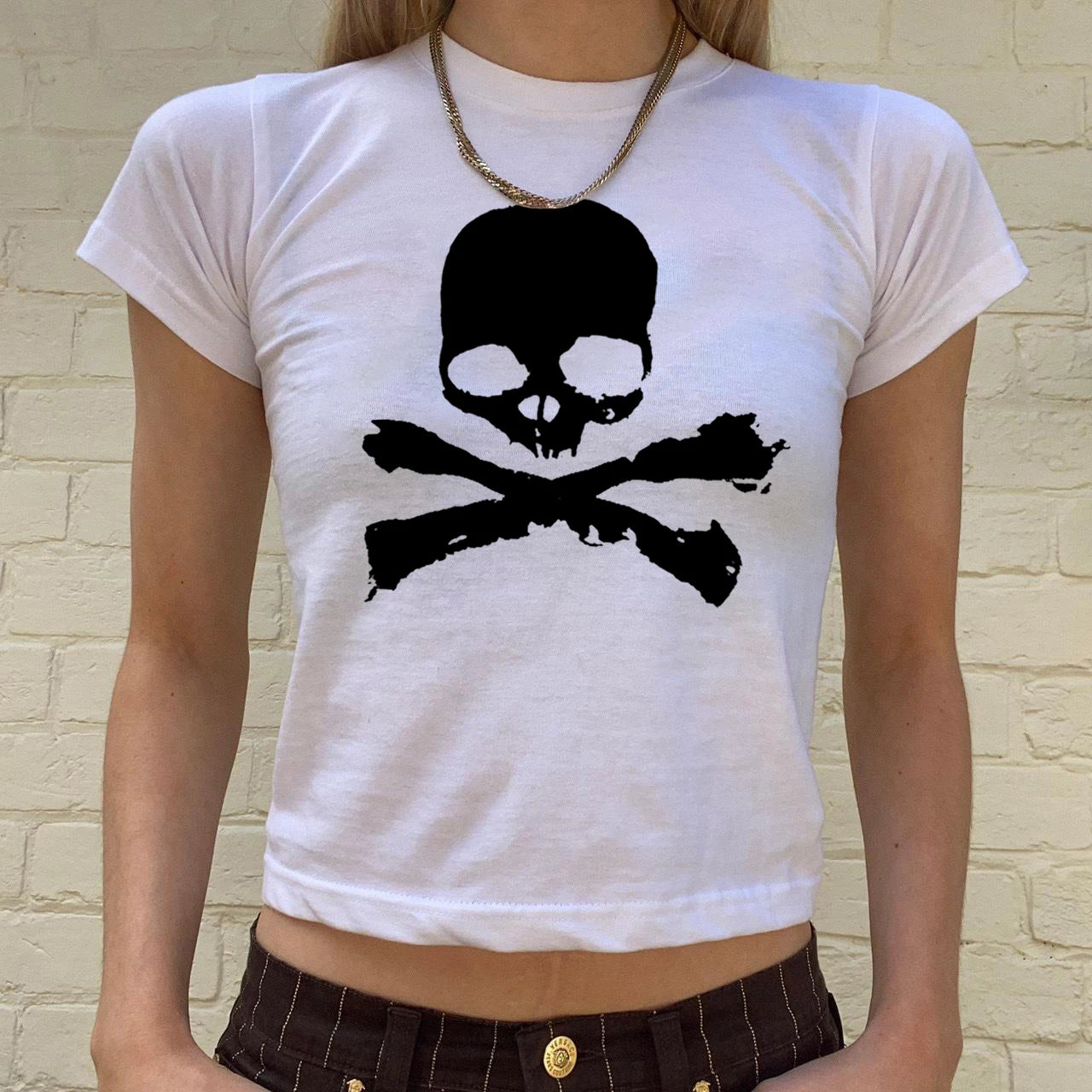 Vintage Print Short Sleeve T-Shirt