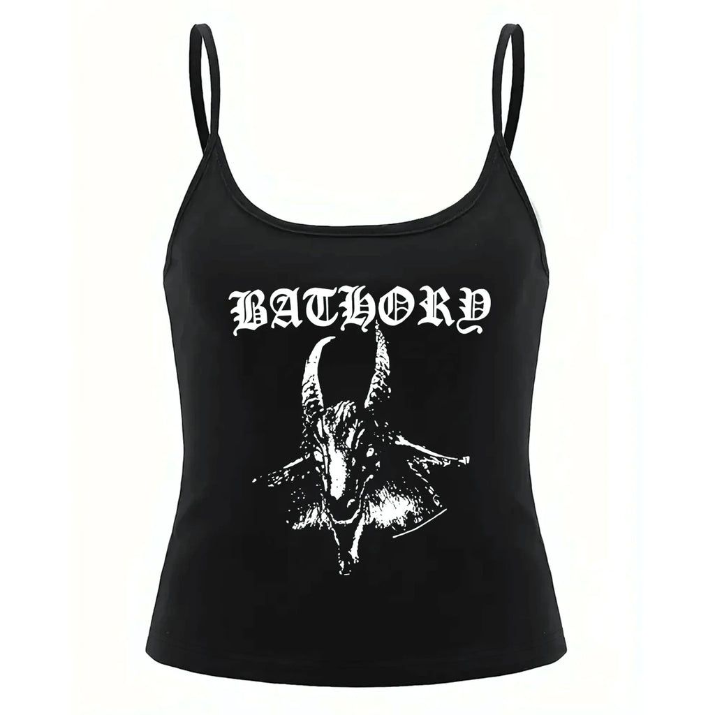 Dark Gothic Goat Grunge Vintage Top