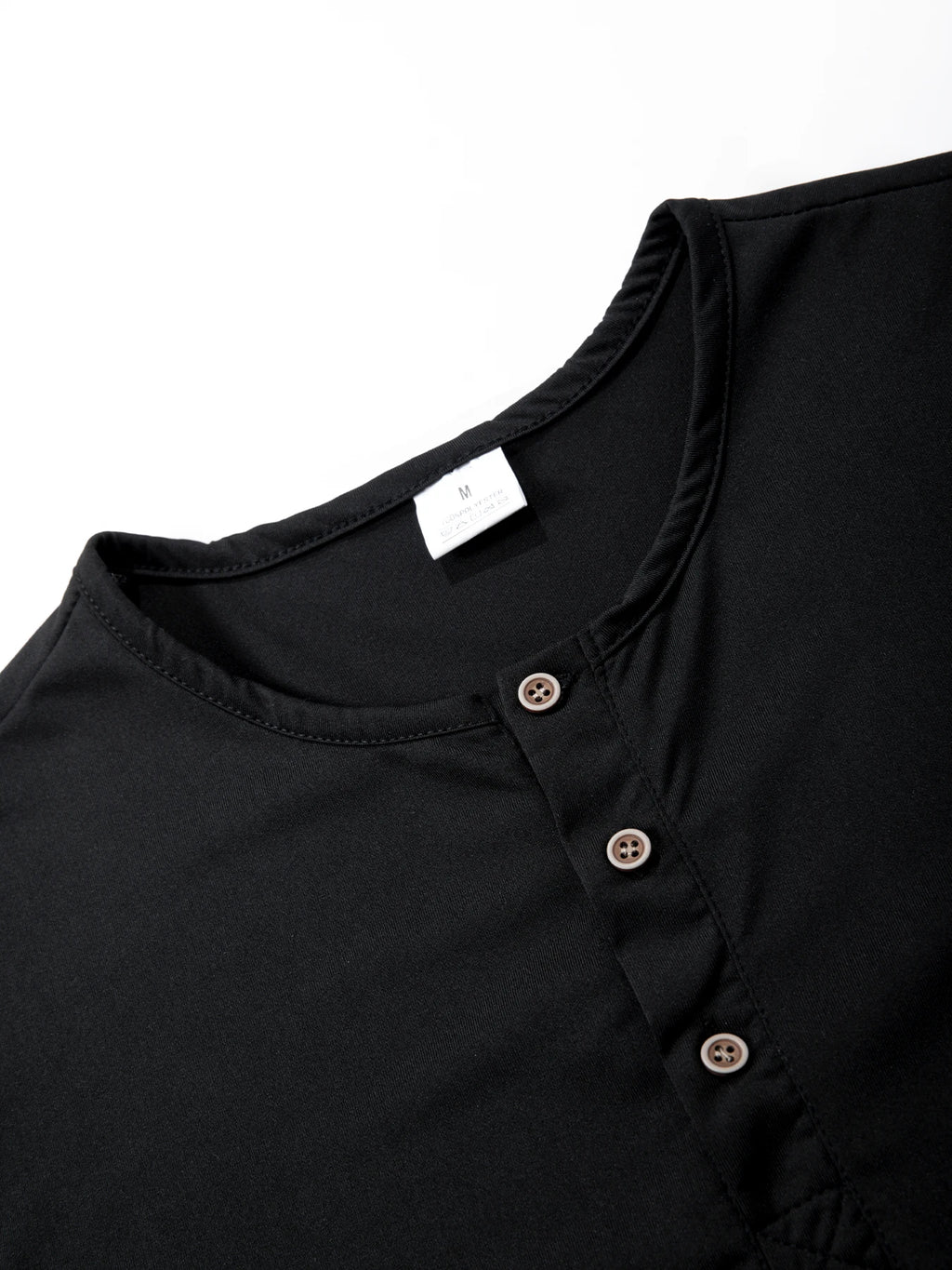 Men's Short Sleeve Henley T-shirt