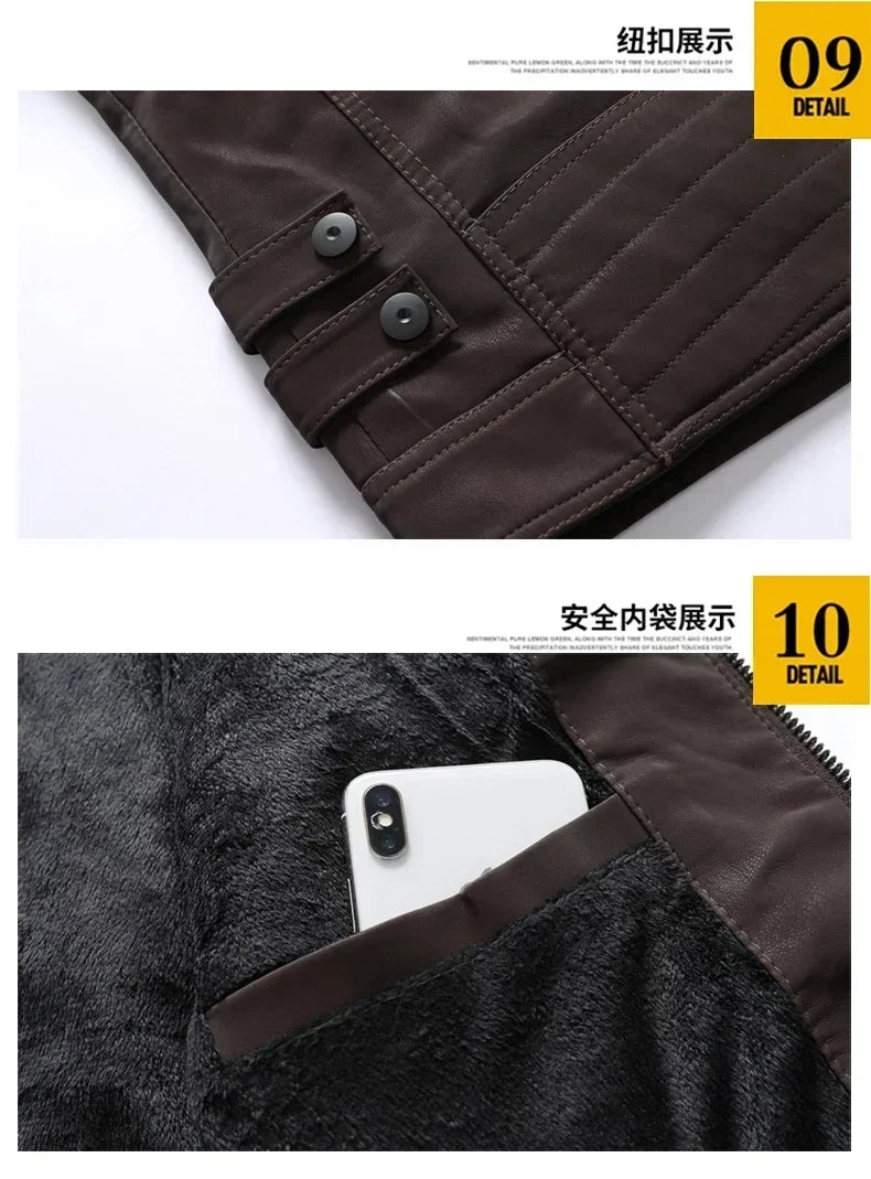 Casual Leather Jacket