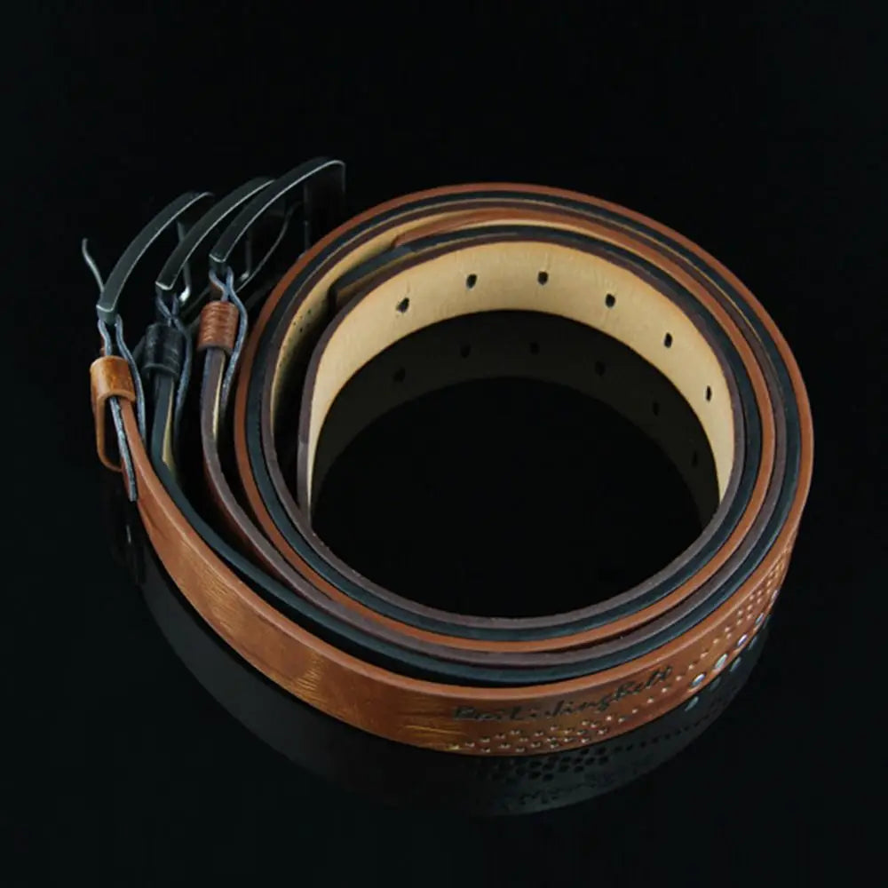 Genuine Leather Men's Belt