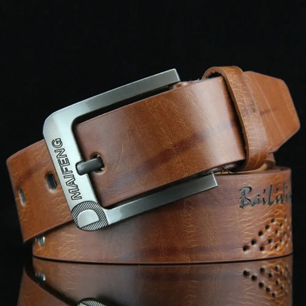 Genuine Leather Men's Belt