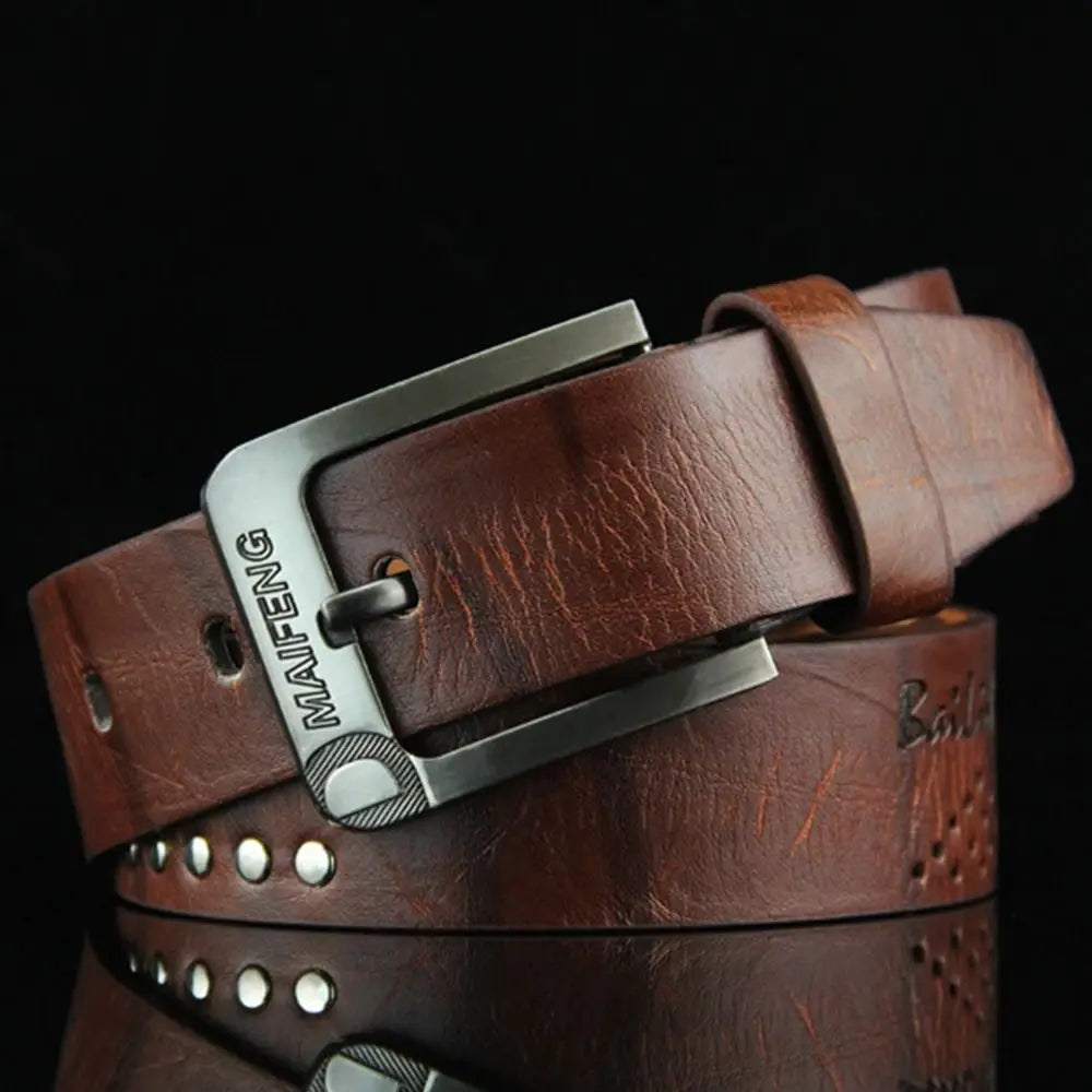 Genuine Leather Men's Belt