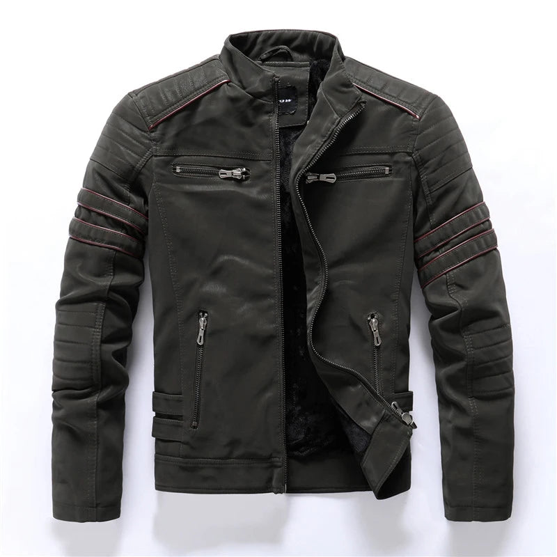 Casual Leather Jacket