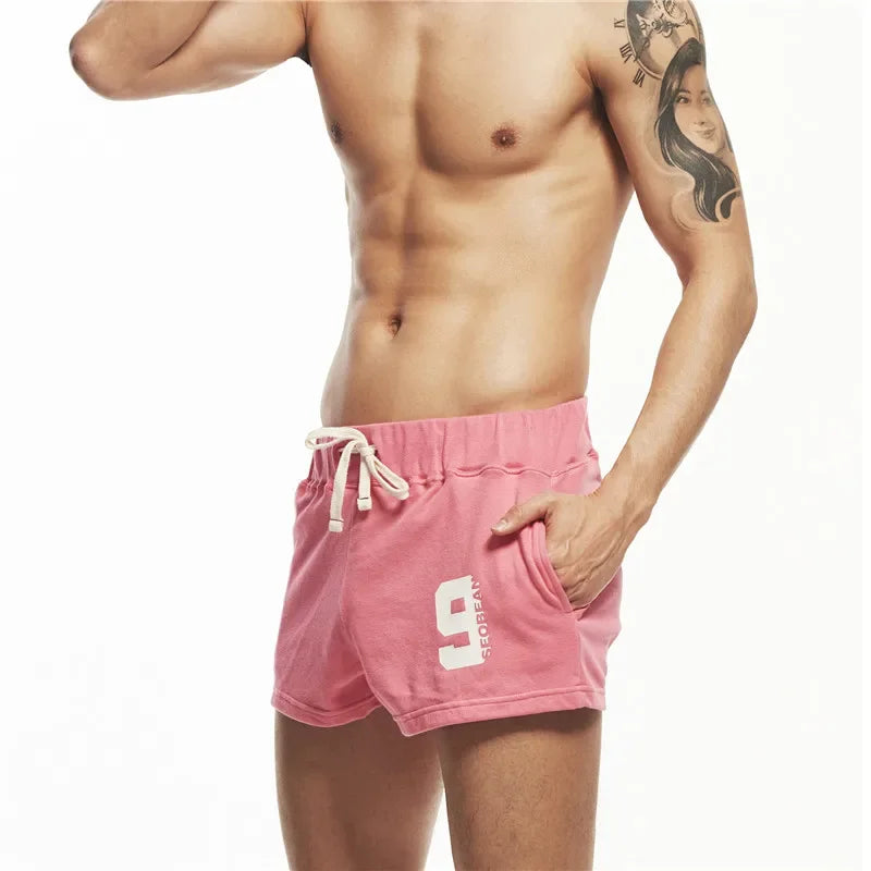 Mens Casual Cotton Shorts Cotton