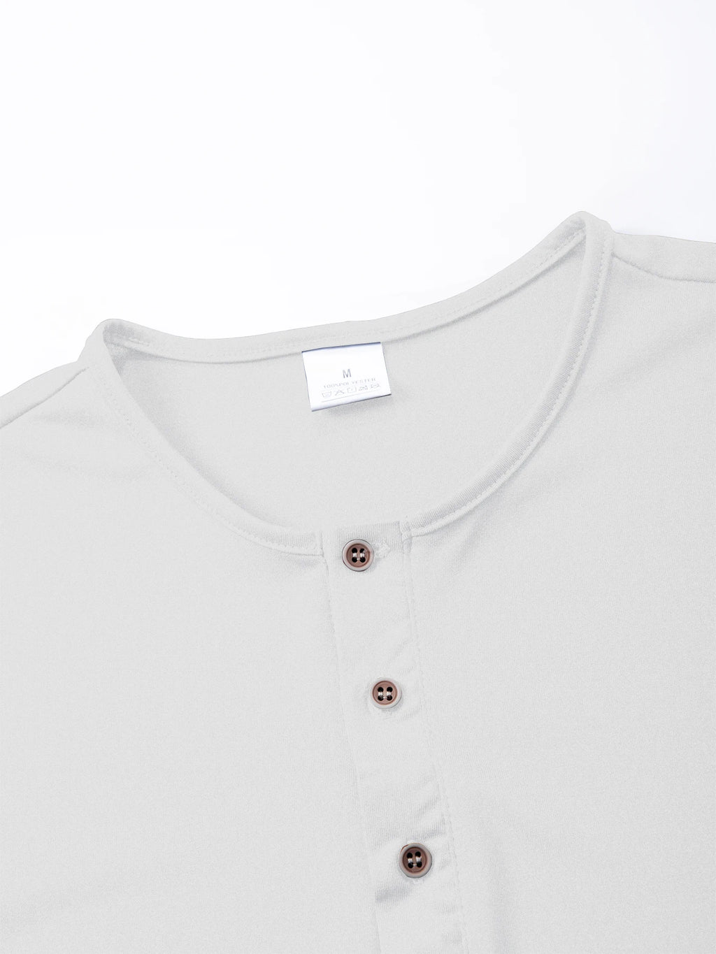 Men's Short Sleeve Henley T-shirt