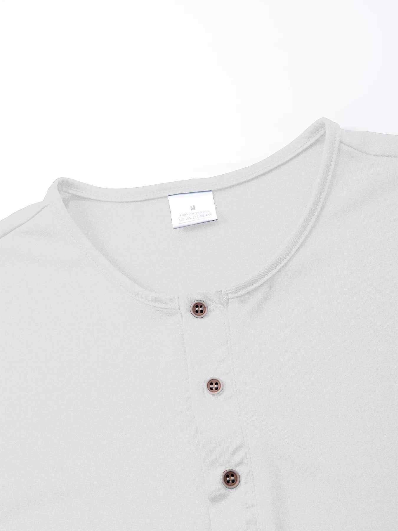 Men's Short Sleeve Henley T-shirt
