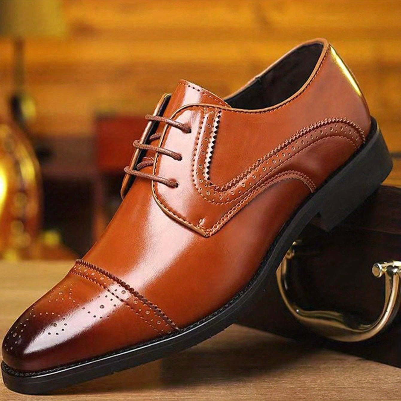 Mens Ombre Gradient Oxford Shoes