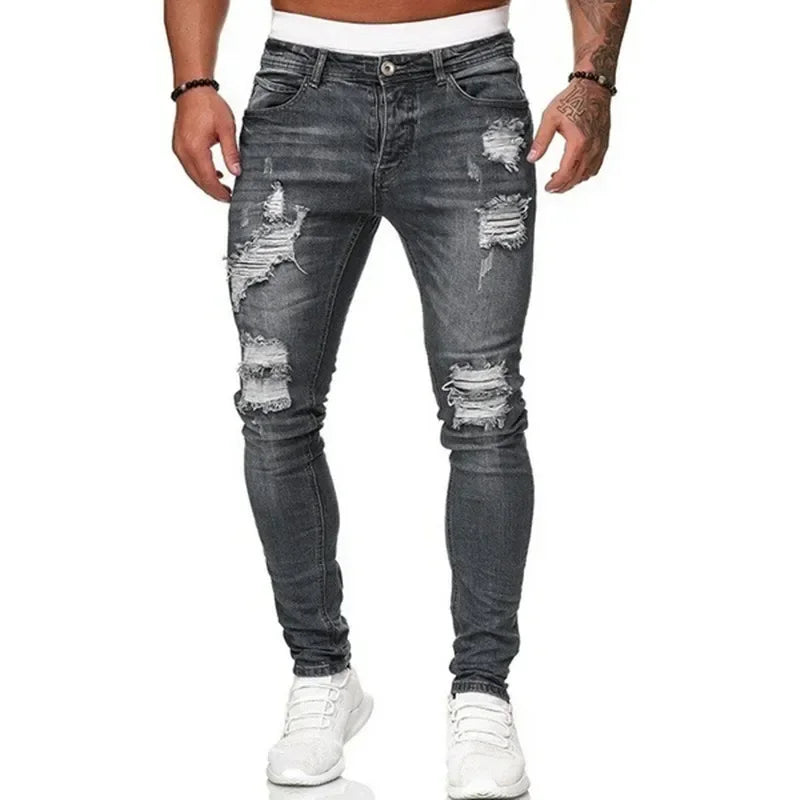 Ripped Slim Fit Jeans