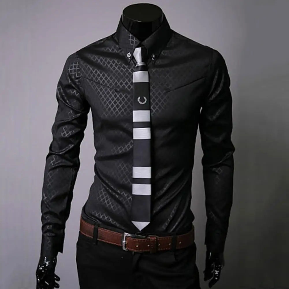 Turn-down Collar Luxury Shirt