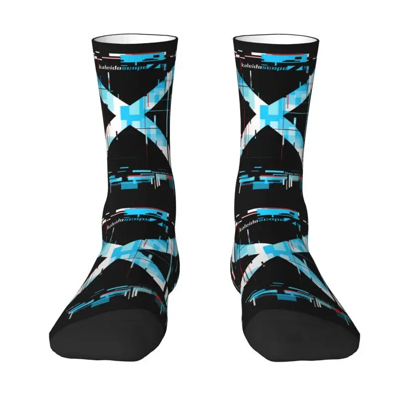 Techwear Cyber Ink Splash Socks