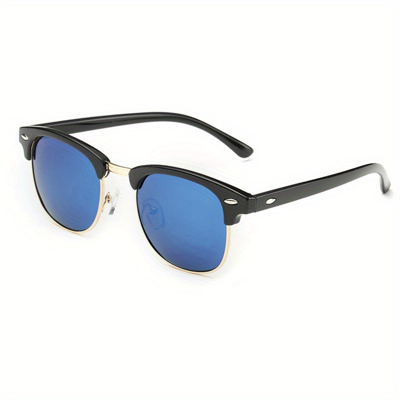 Retro Eyebrow Design Polarized Sunglasses