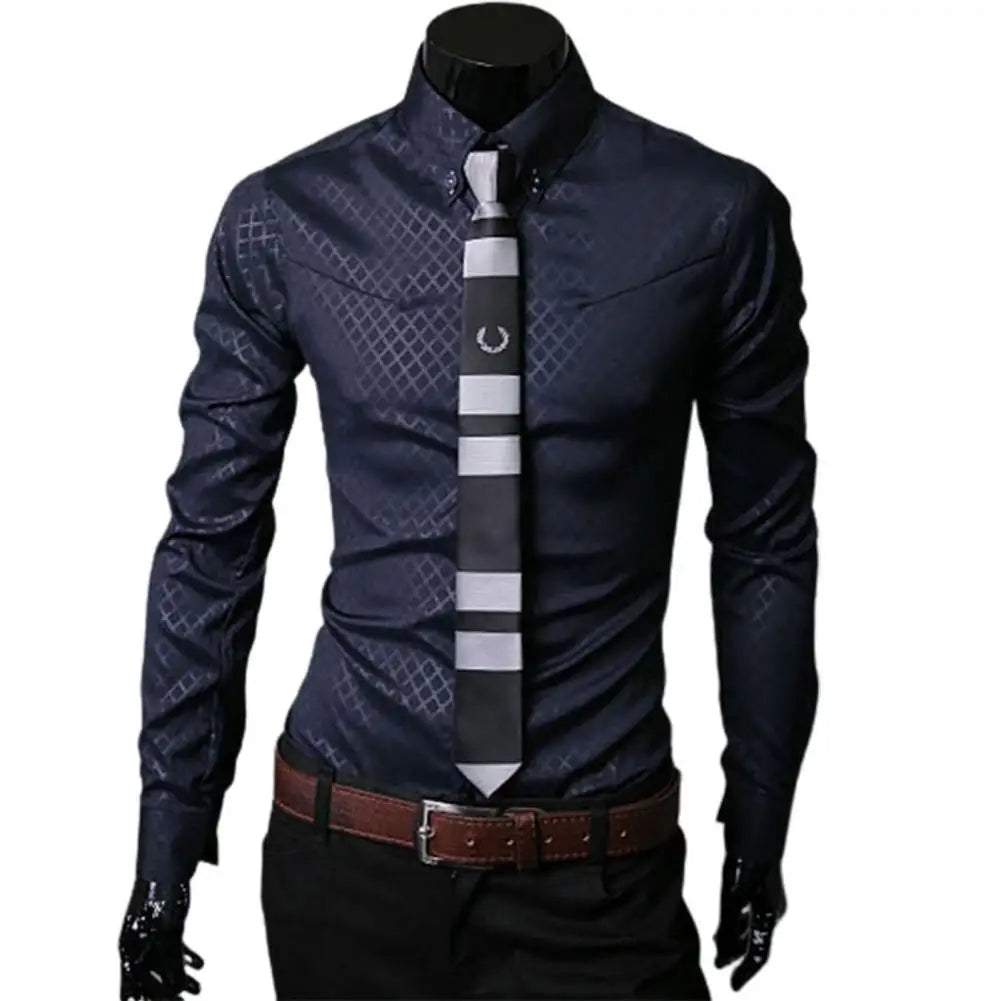 Turn-down Collar Luxury Shirt