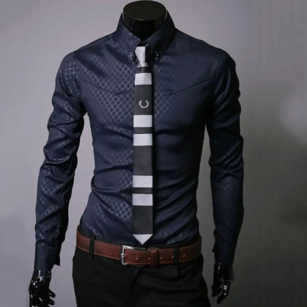 Turn-down Collar Luxury Shirt
