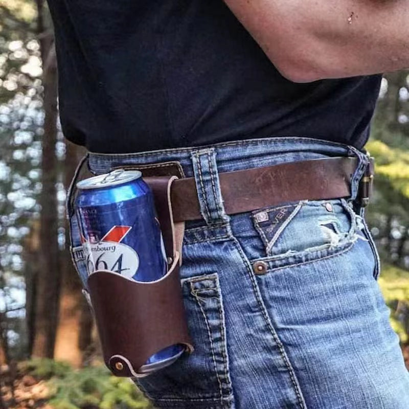 Beer Bottle Leather Case