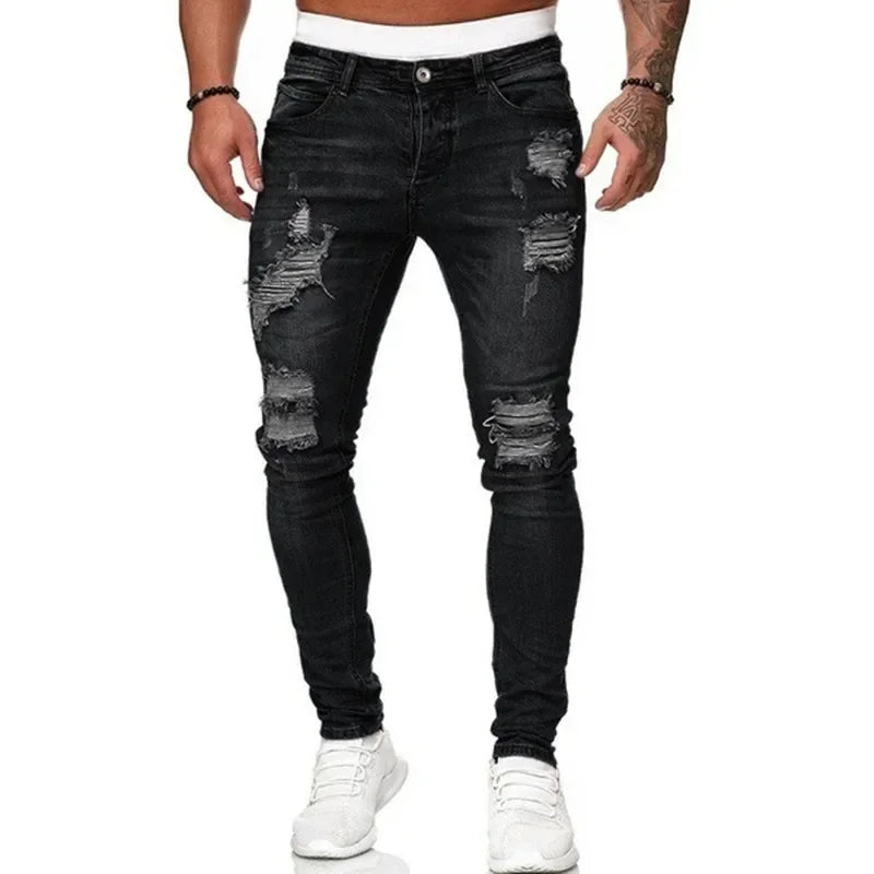 Ripped Slim Fit Jeans
